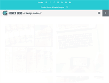 Tablet Screenshot of coreygers.com